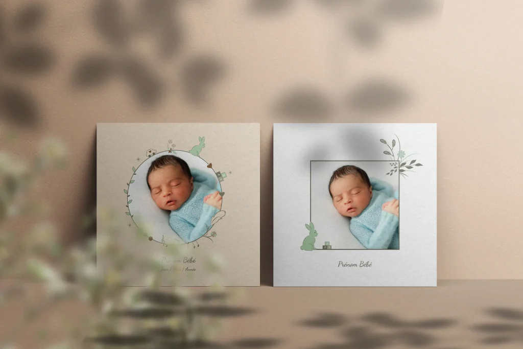 Vi.Graphie Faire Part naissance Graphiste Morbihan