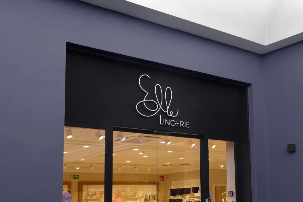 Vi.Graphie identité visuelle enseigne mode féminine